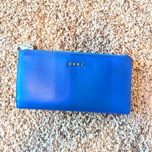 Blue DKNY Wallet